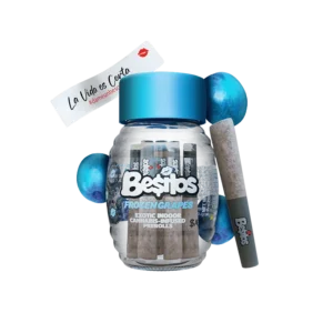 Besitos Frozen Grapes - officialbesosdisposablevape.com