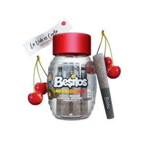 Besitos Mottta Cherry - officialbesosdisposablevape.com