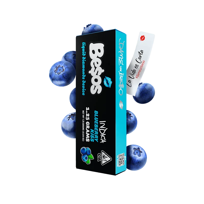 Besos Blueberry Kiss - officialbesosdisposablevape.com