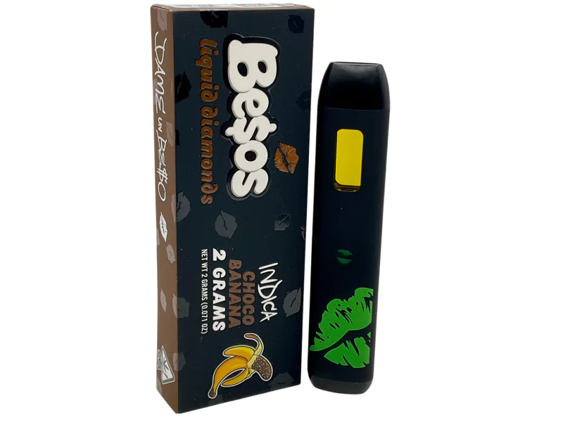 Besos Choco Banana - officialbesosdisposablevape.com