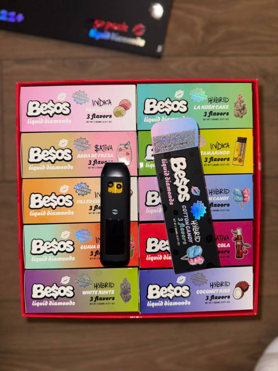 Besos Cotton Candy - officialbesosdisposablevape.com