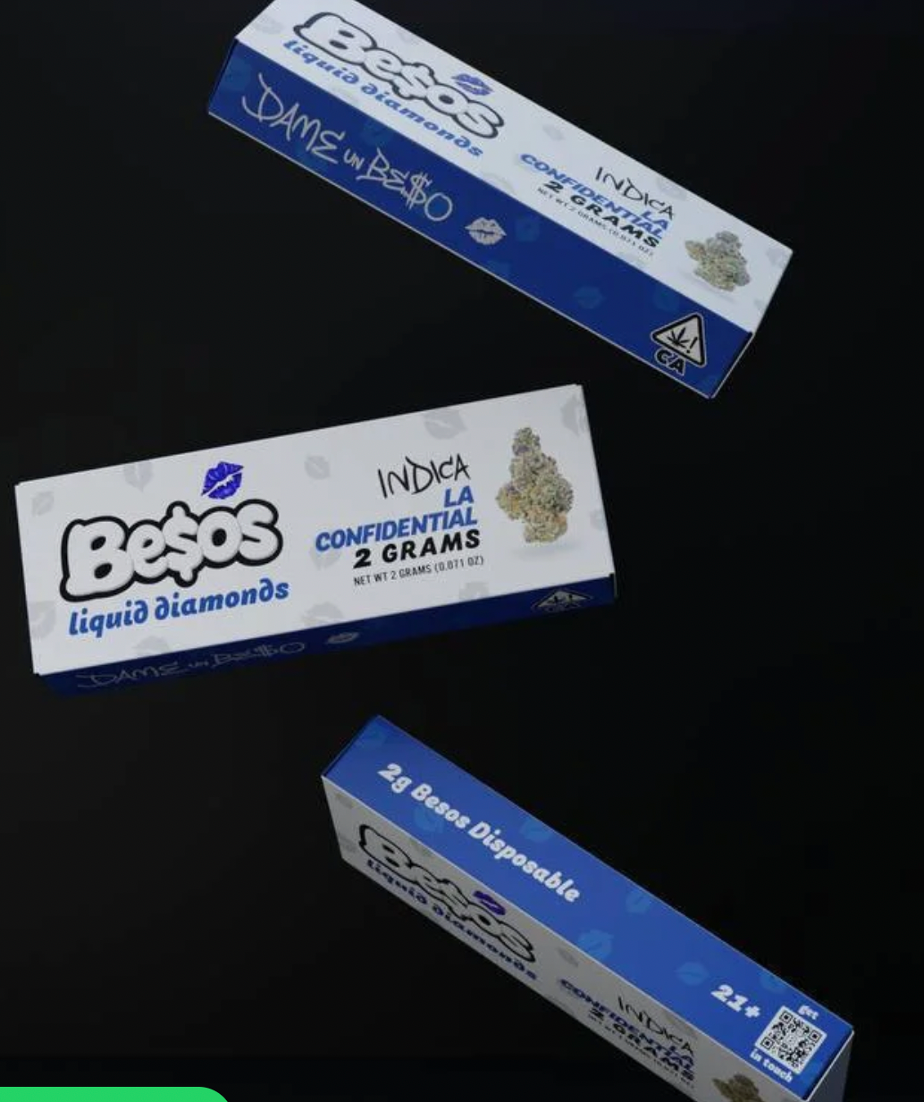 Besos La Confidential - officialbesosdisposablevape.com