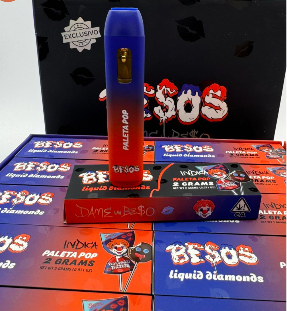 Besos Paleta Pop - officialbesosdisposablevape.com