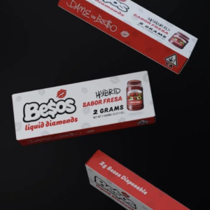 Besos Sabor Fresa - officialbesosdisposablevape.com